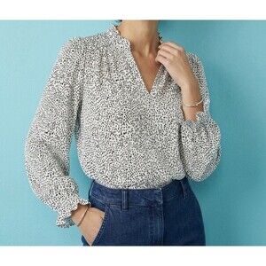 Madison D Amelie Long Sleeve Top Size S